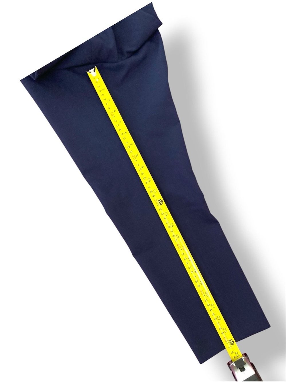 a new day Navy Cropped Side Zip Trousers - Picture 7 of 9